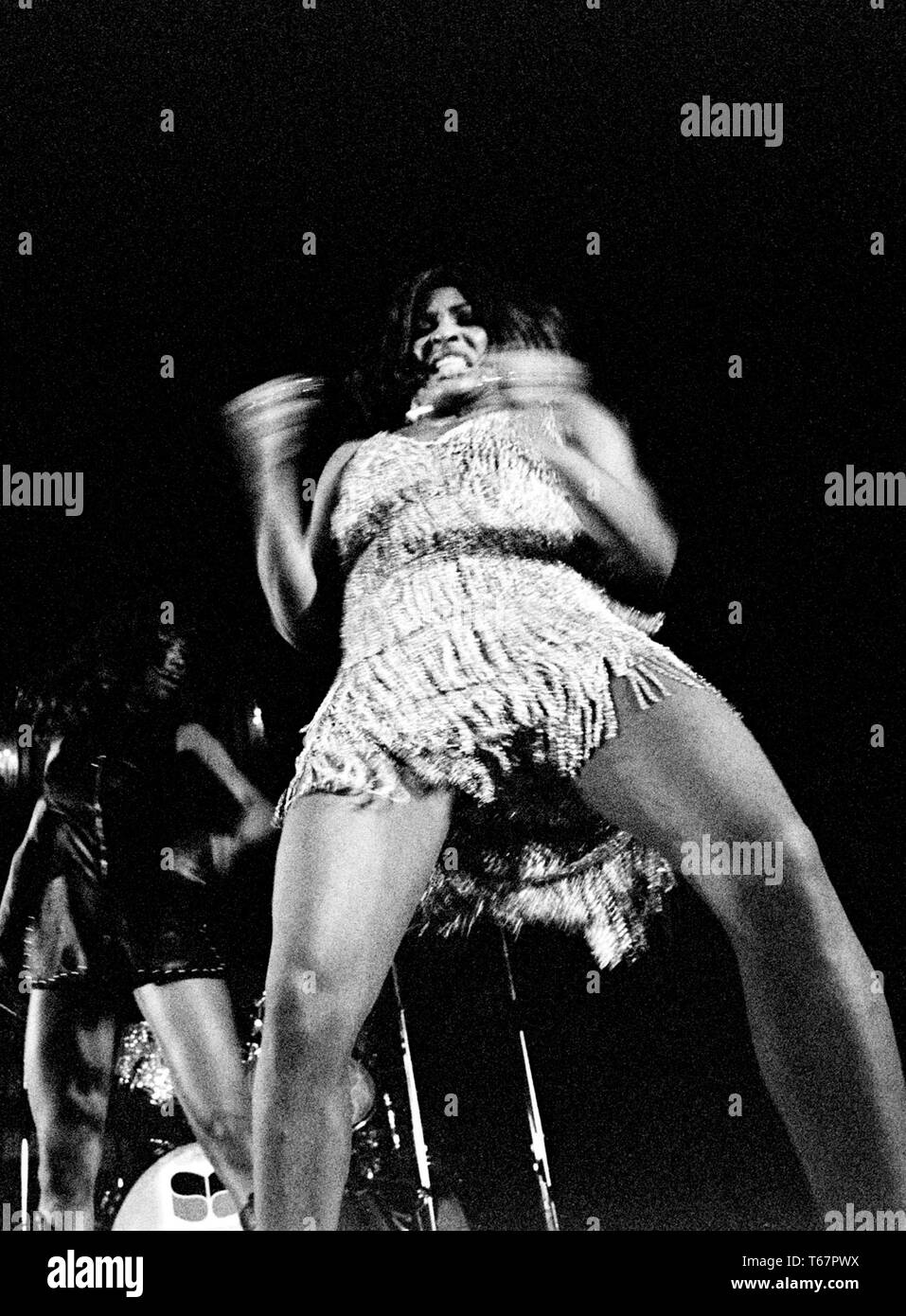 De Doelen Rotterdam, Tetherlands - 1971, (Foto Gijsbert Hanekroot) *** Local Caption *** Tina Turner, Ike und Tina Stockfoto