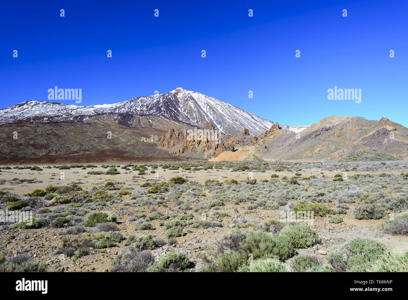 Vulkan Teide - Teneriffa, Spanien Stockfoto