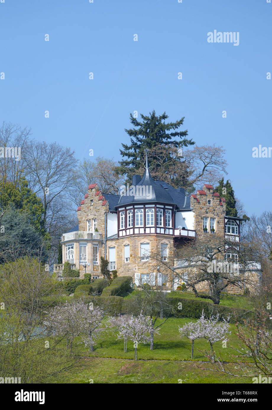 Villa Bad Bergzabern Emilienruhe Stockfoto