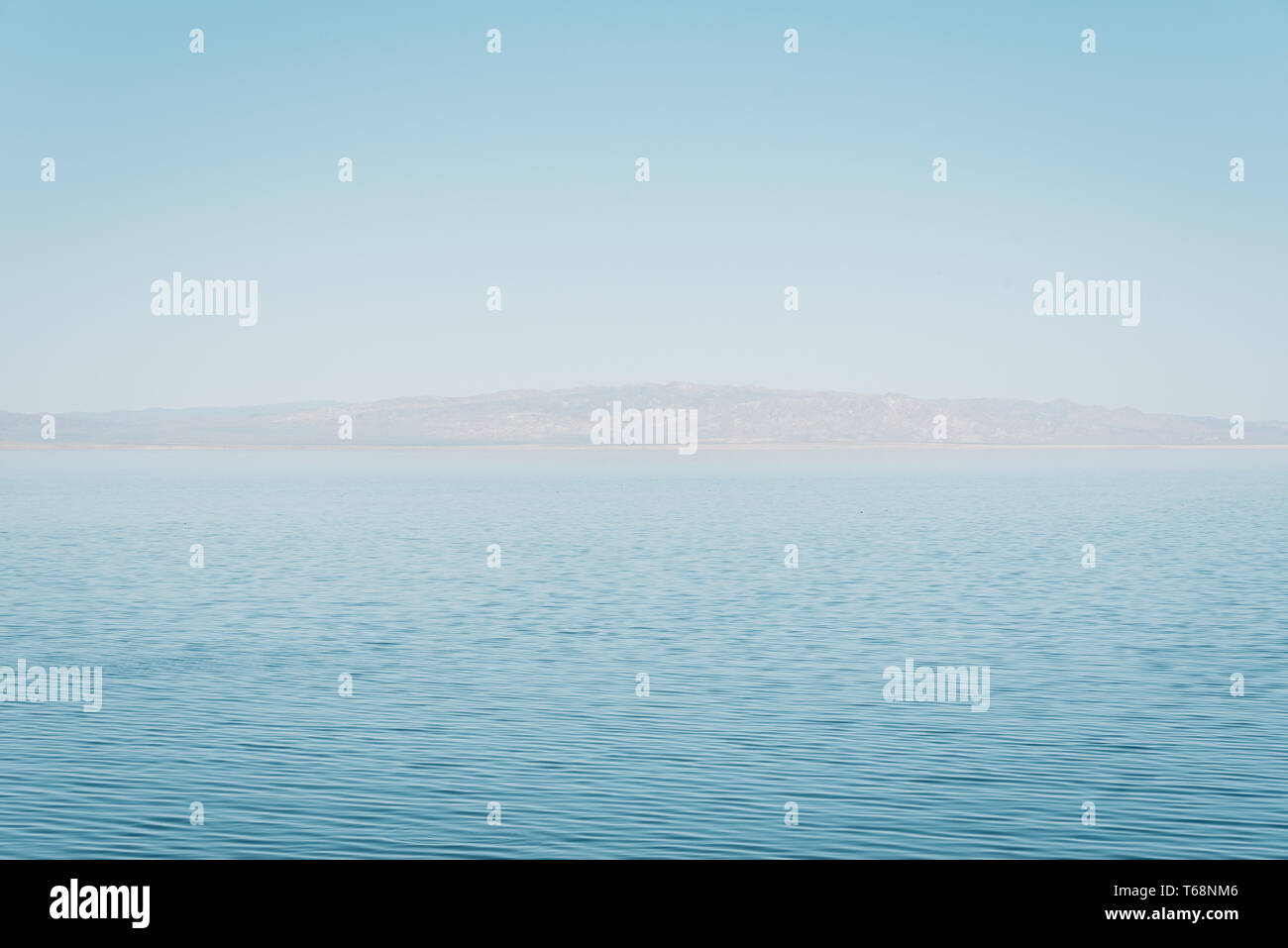 Der Salton Sea, in Salton Sea Beach, Kalifornien Stockfoto