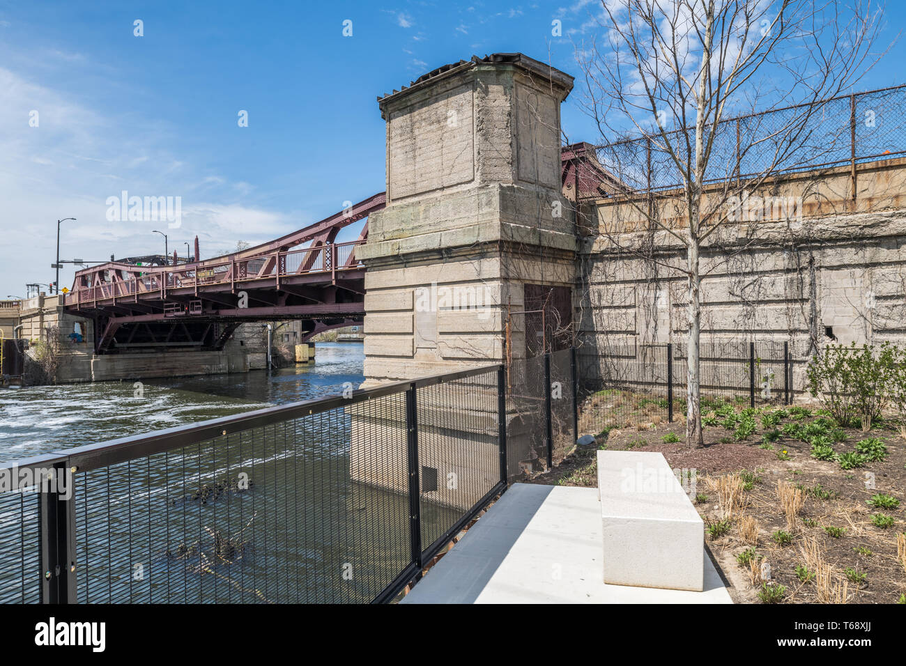 Webster Avenue Bridge Stockfoto