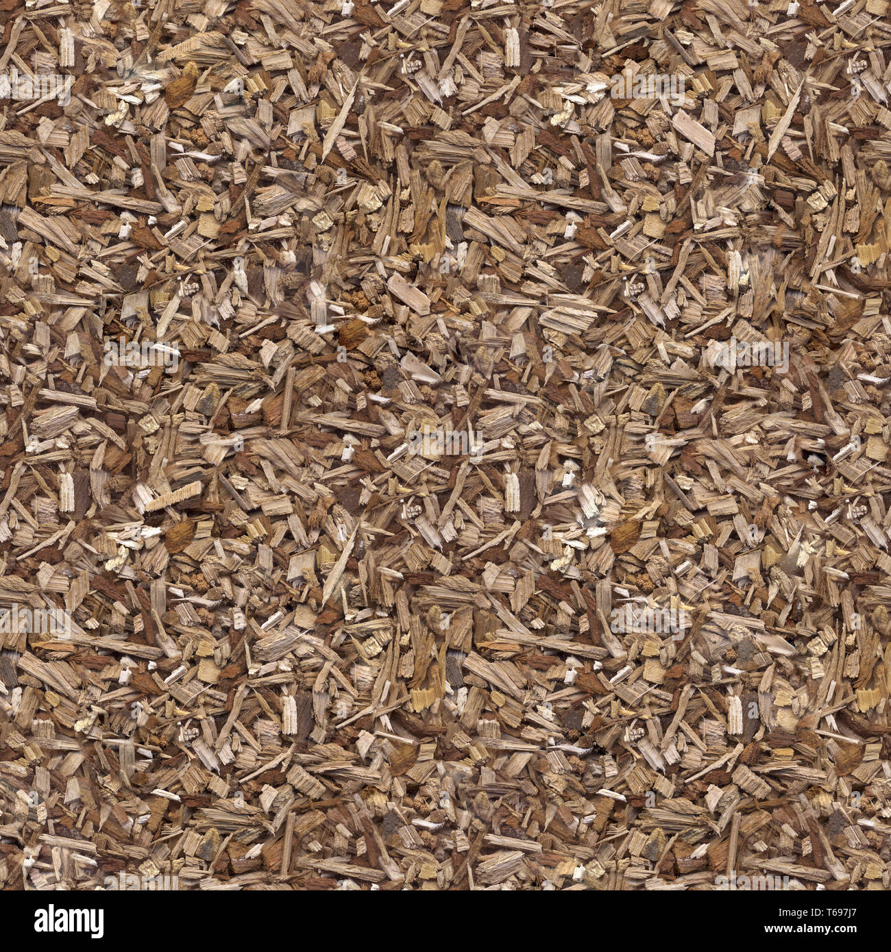 Holz- Mulch Textur Stockfoto