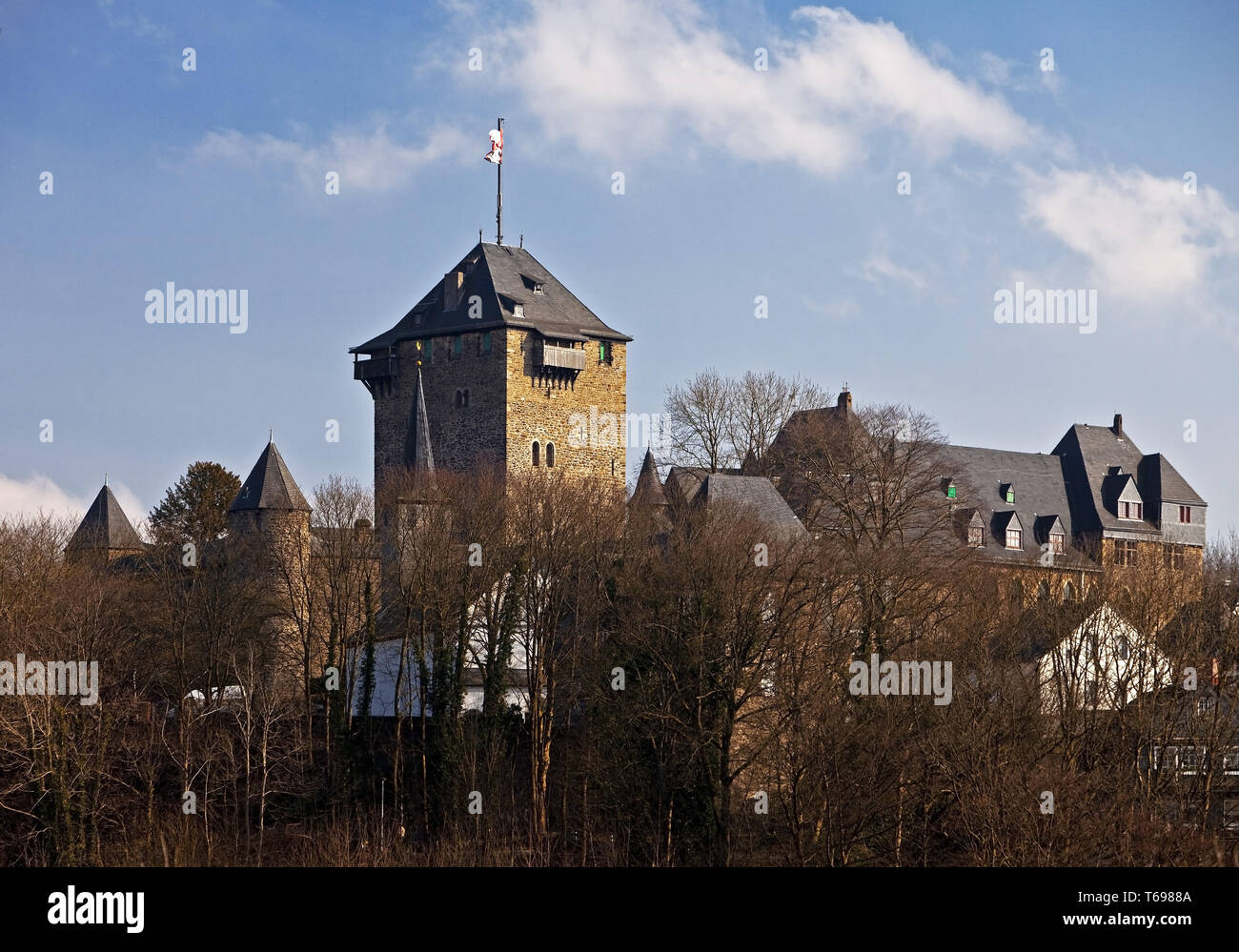 Burg, Solingen, Bergisches Land, Nordrhein-Westfalen, Deutschland Stockfoto