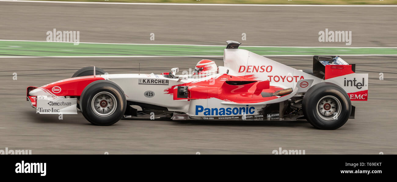 Toyota Formel 1 - Hockenheim Historic 2019 Stockfoto
