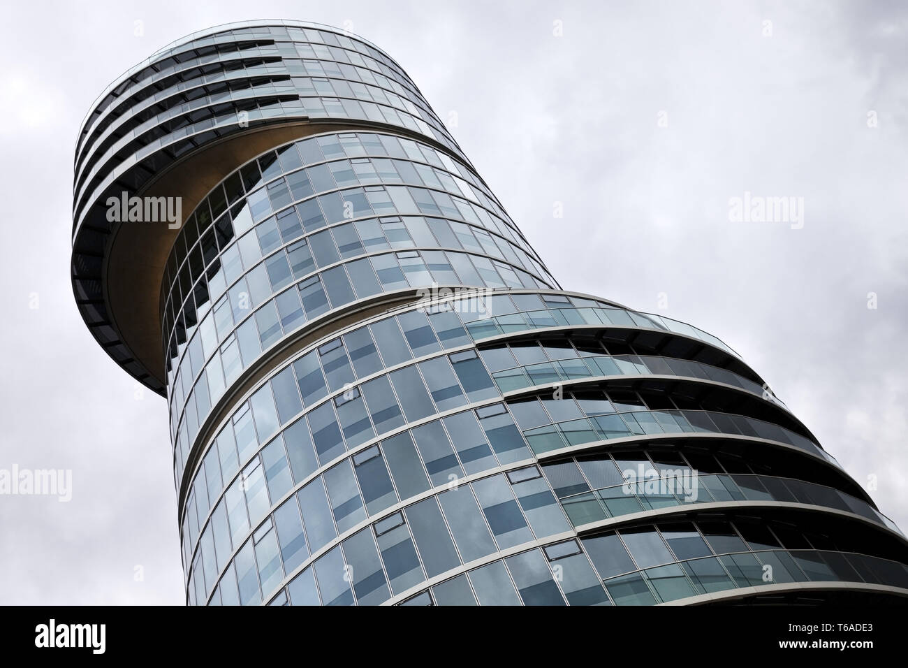 Denkmalgeschützte Office Tower Exenterhaus, Bochum, Ruhrgebiet, NRW, Deutschland, Europa Stockfoto