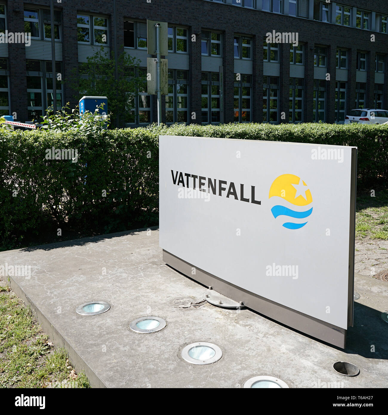 Firmensitz der Vattenfall Europe AG in Berlin. Stockfoto