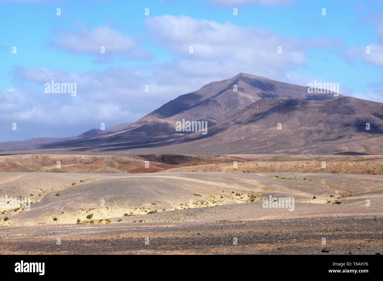Naturpark Monumento Natural de Los Ajaches Stockfoto