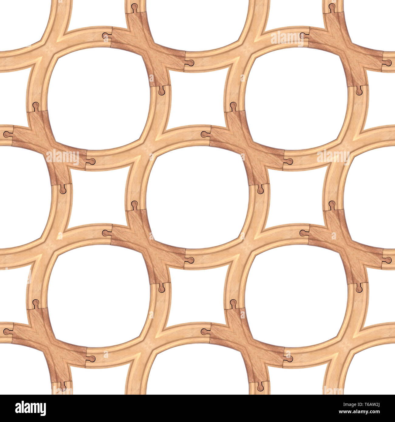 Bahn nahtlose Ausschnitt Stockfoto