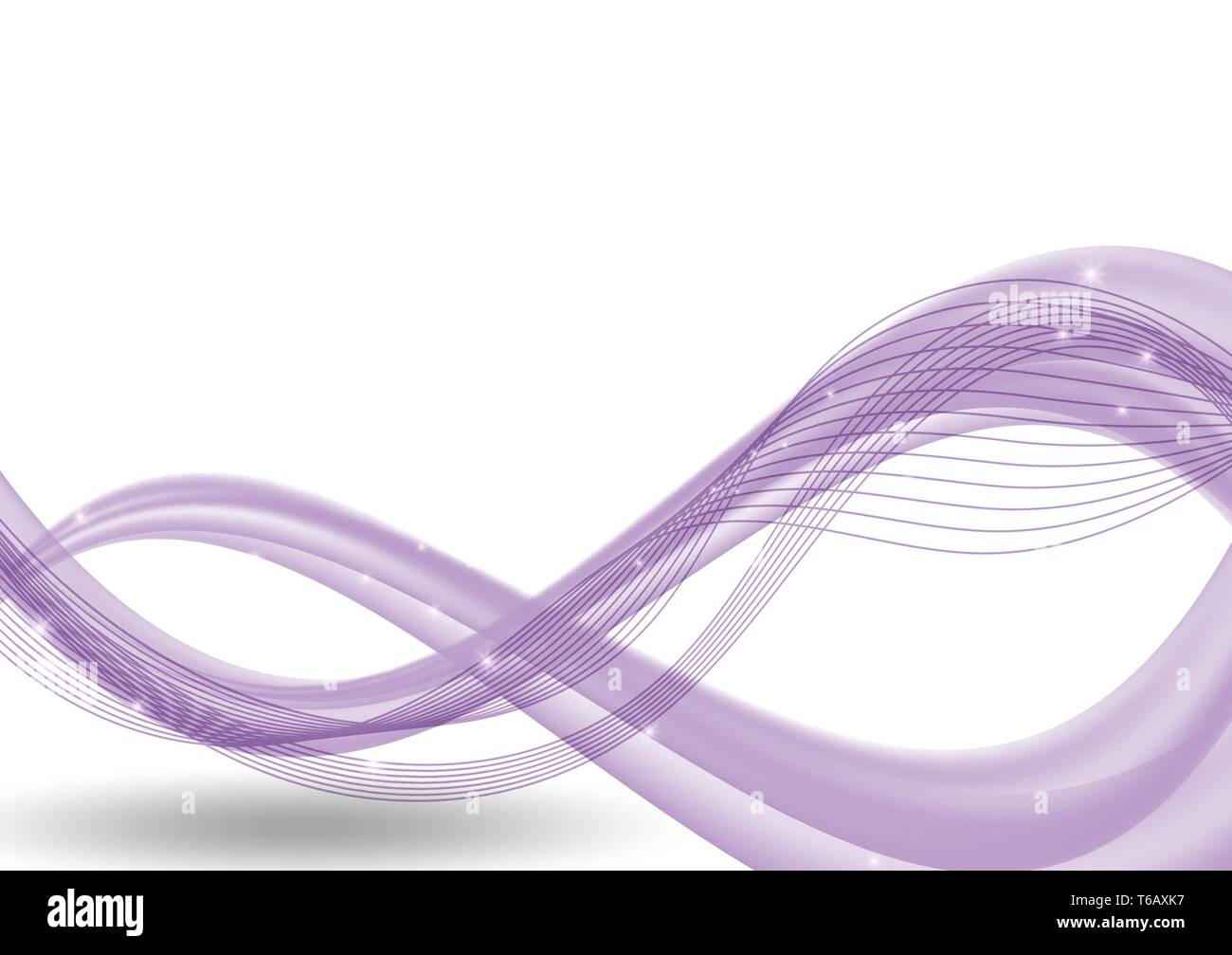 Purple abstract wave Hintergrund modernes Design mit Kopie Raum; Vector Illustration für Ihr Unternehmen Stock Vektor