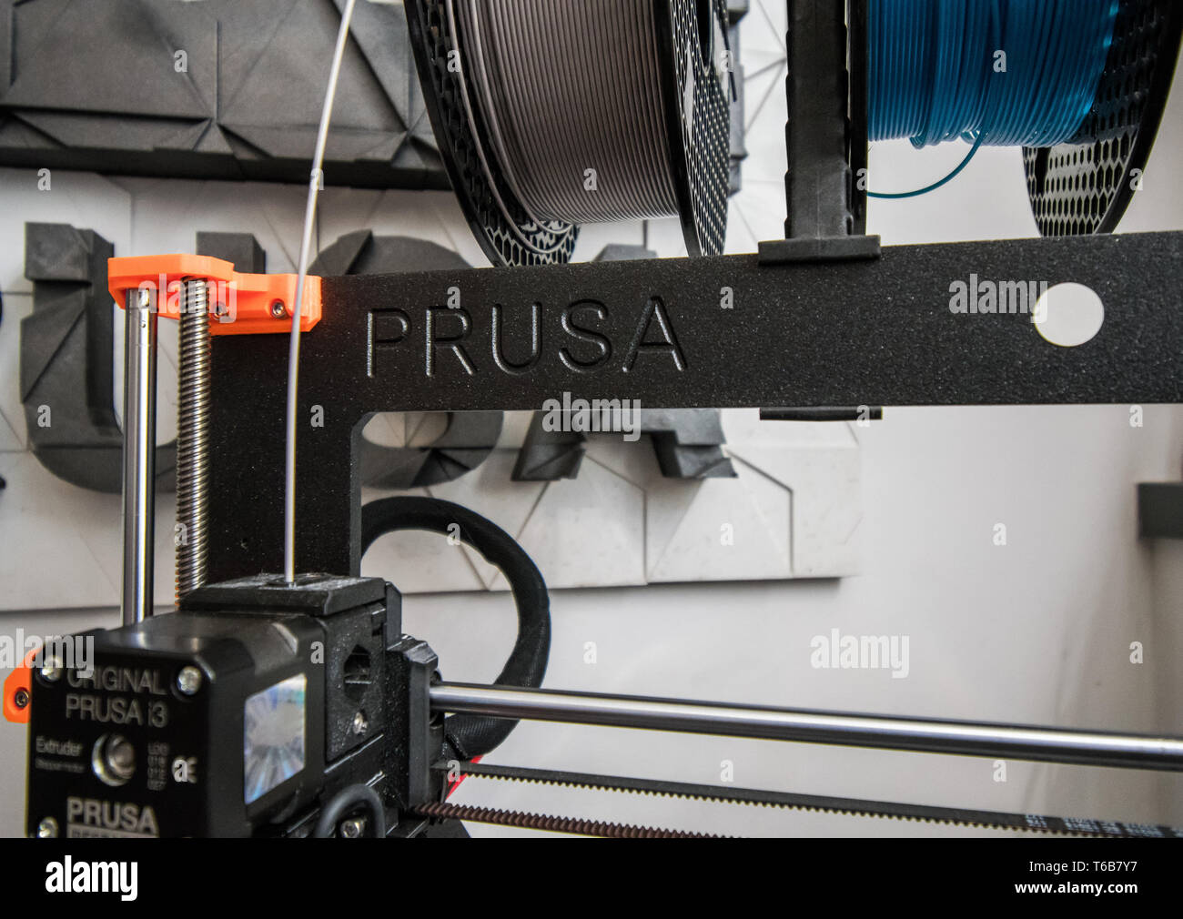 3D Drucken, 3D-Maschine, Filament, MK3s, Prusa Forschung, (CTK Photo/Martina Houdek) Stockfoto