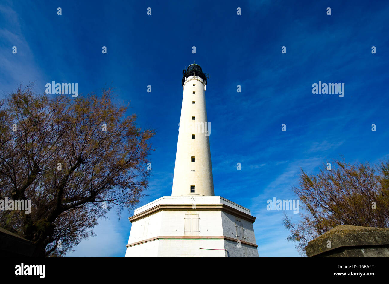 Leuchtturm in Biarritz, Frankreich Stockfoto