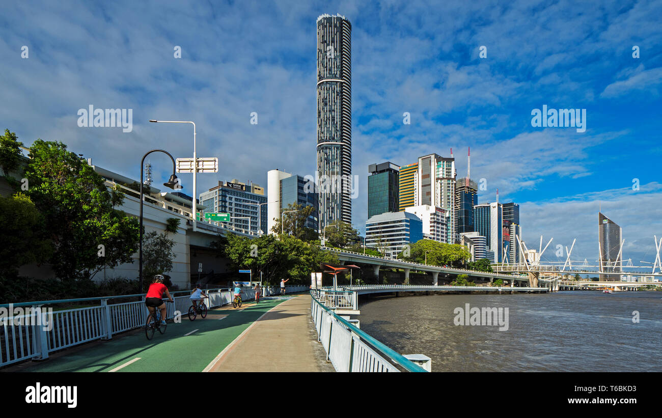Brisbane Queensland Australien Szenen Stockfoto