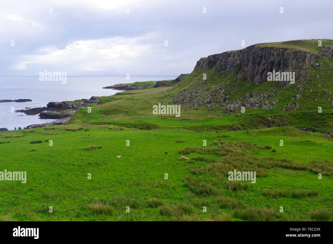 Brüder (Rubha nam Brathairean), Robust, Wilde unberührte Küste. Schottische Natur. Isle of Skye, Schottland, Großbritannien. Stockfoto