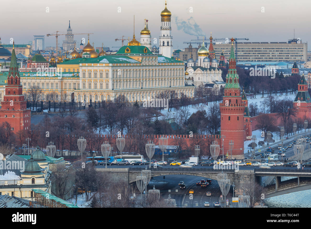 Stadtbild, Kreml, Moskau, Russland Stockfoto