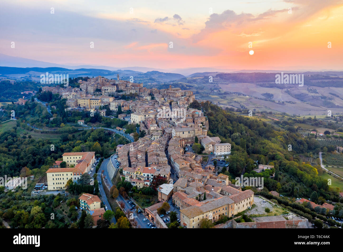 Montepulciano, Siena, Toskana, Italien, Europa Stockfoto