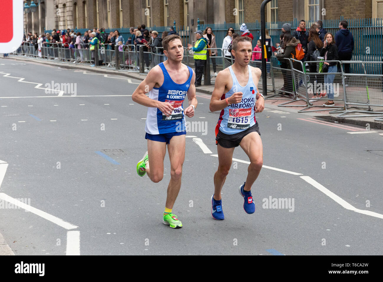 Die Virgin London Marathon 2019 Stockfoto