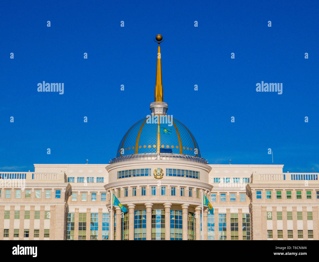 Ak Orda Präsidentenpalast, Nursultan, Kasachstan Stockfoto