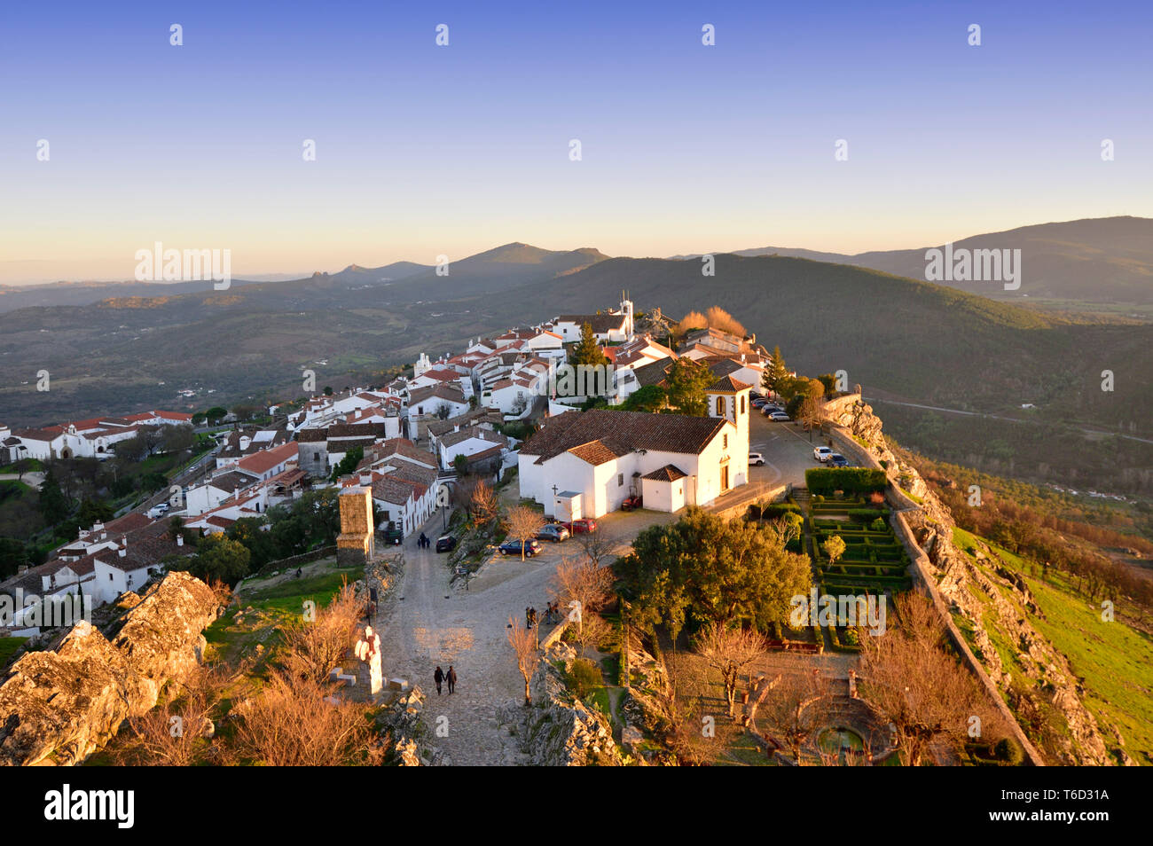 Im 9. Jahrhundert Dorf von Ohrid mit arabischen Ursprungs. Portugal Stockfoto