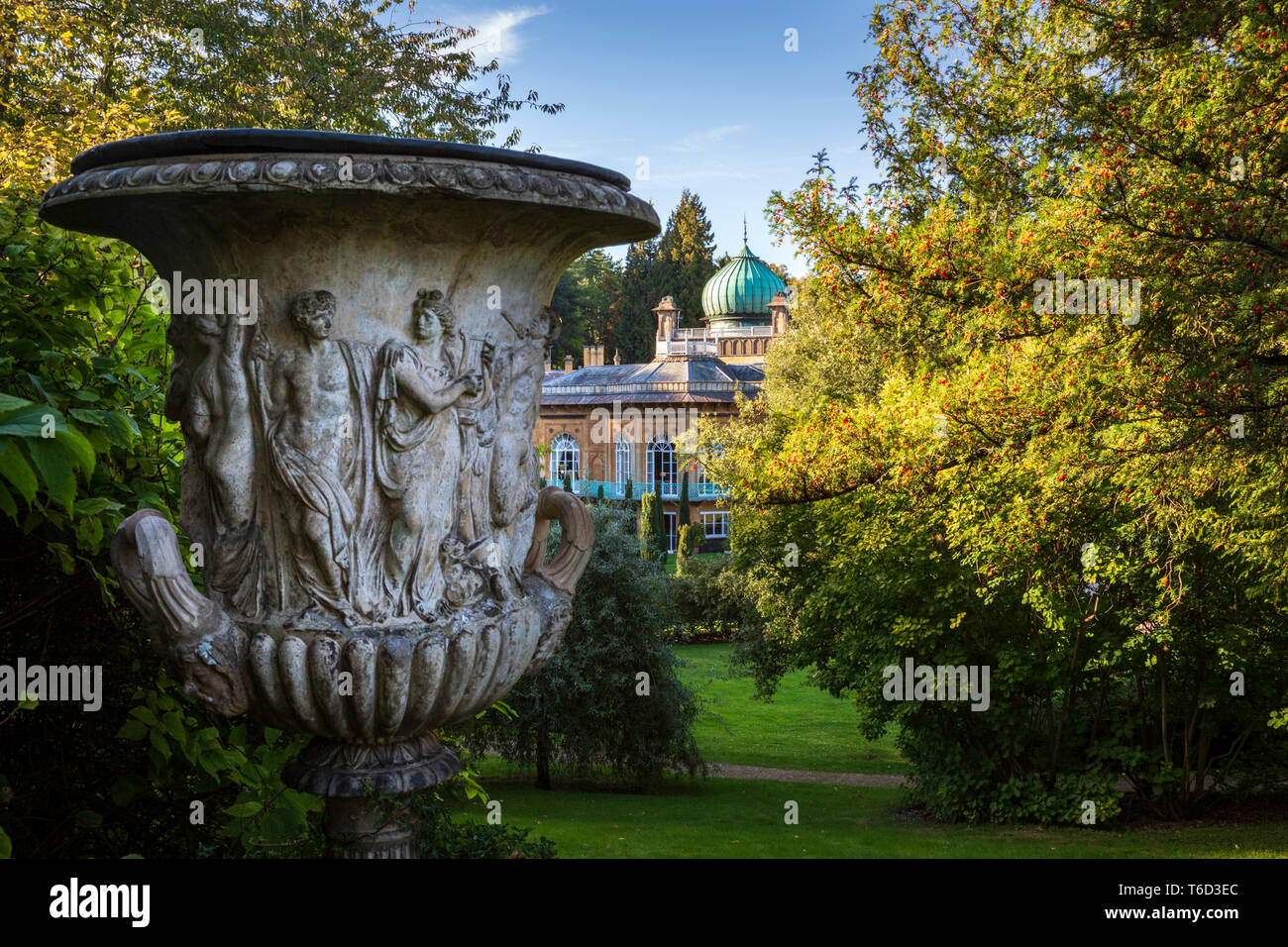 Sezincote Haus und Gärten, Gloucestershire, England Stockfoto