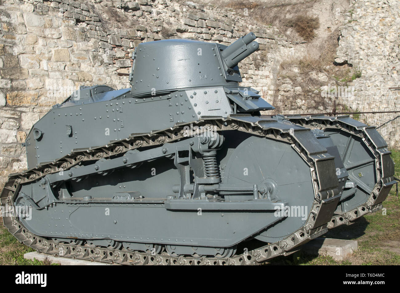 Französische Renault FT17 Light Tank Stockfoto