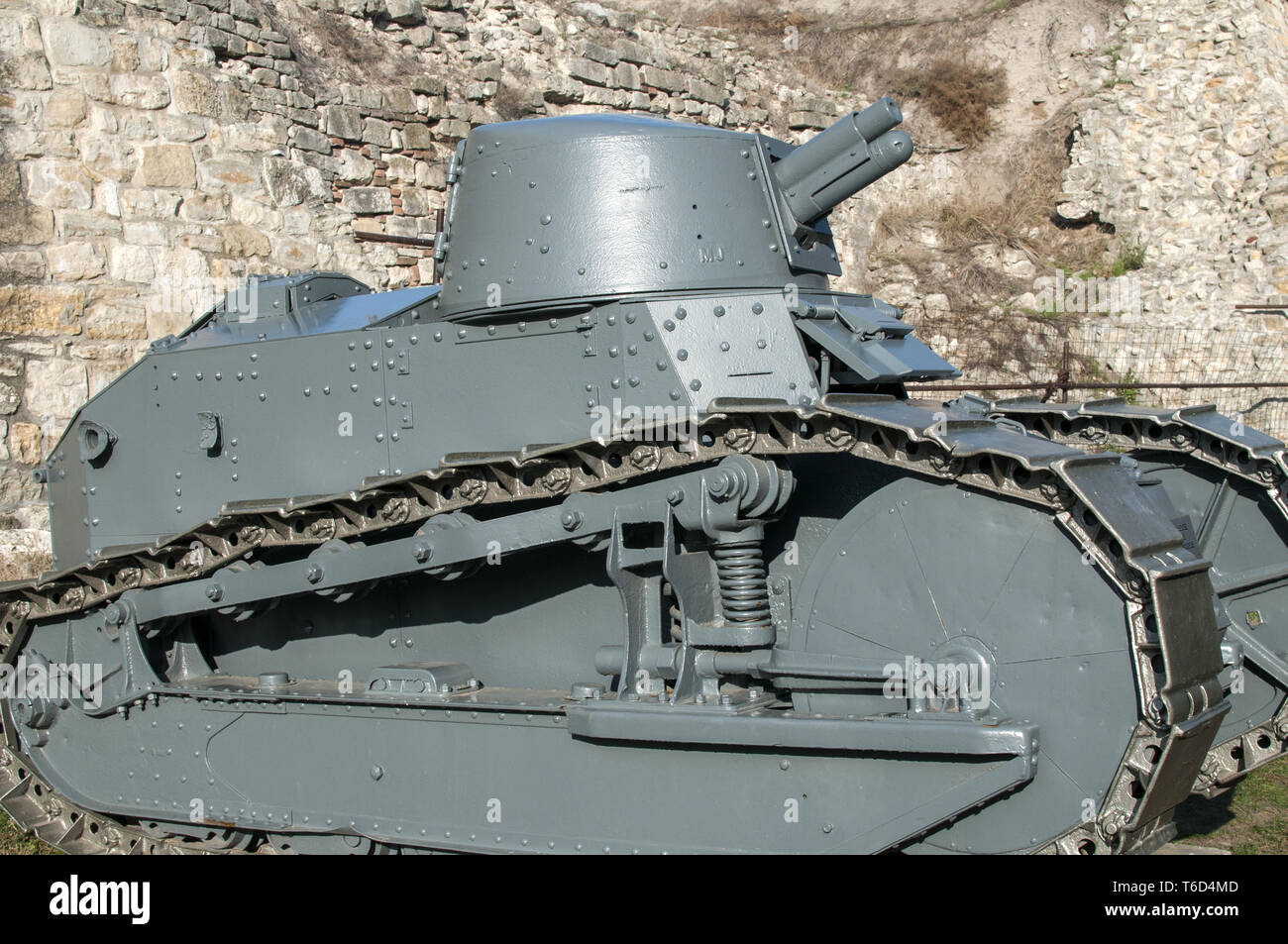 Französische Renault FT17 Light Tank Stockfoto