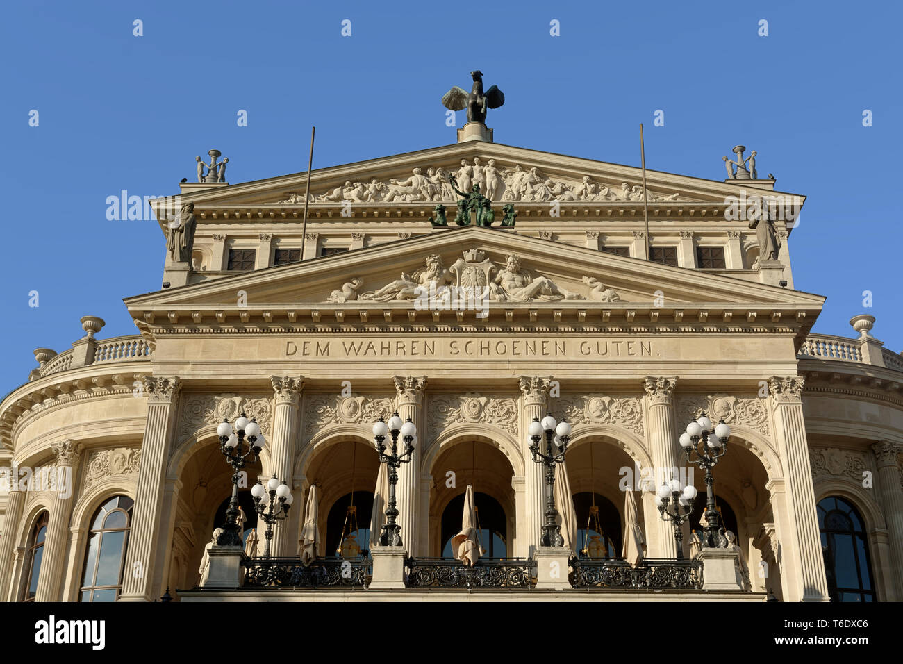 Alte Oper Frankfurt Stockfoto