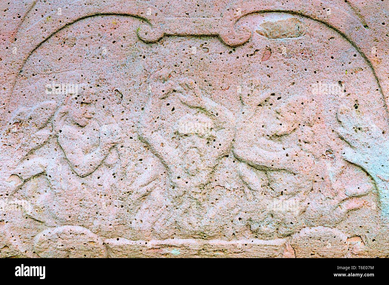 Seelen in der Hölle Stockfoto