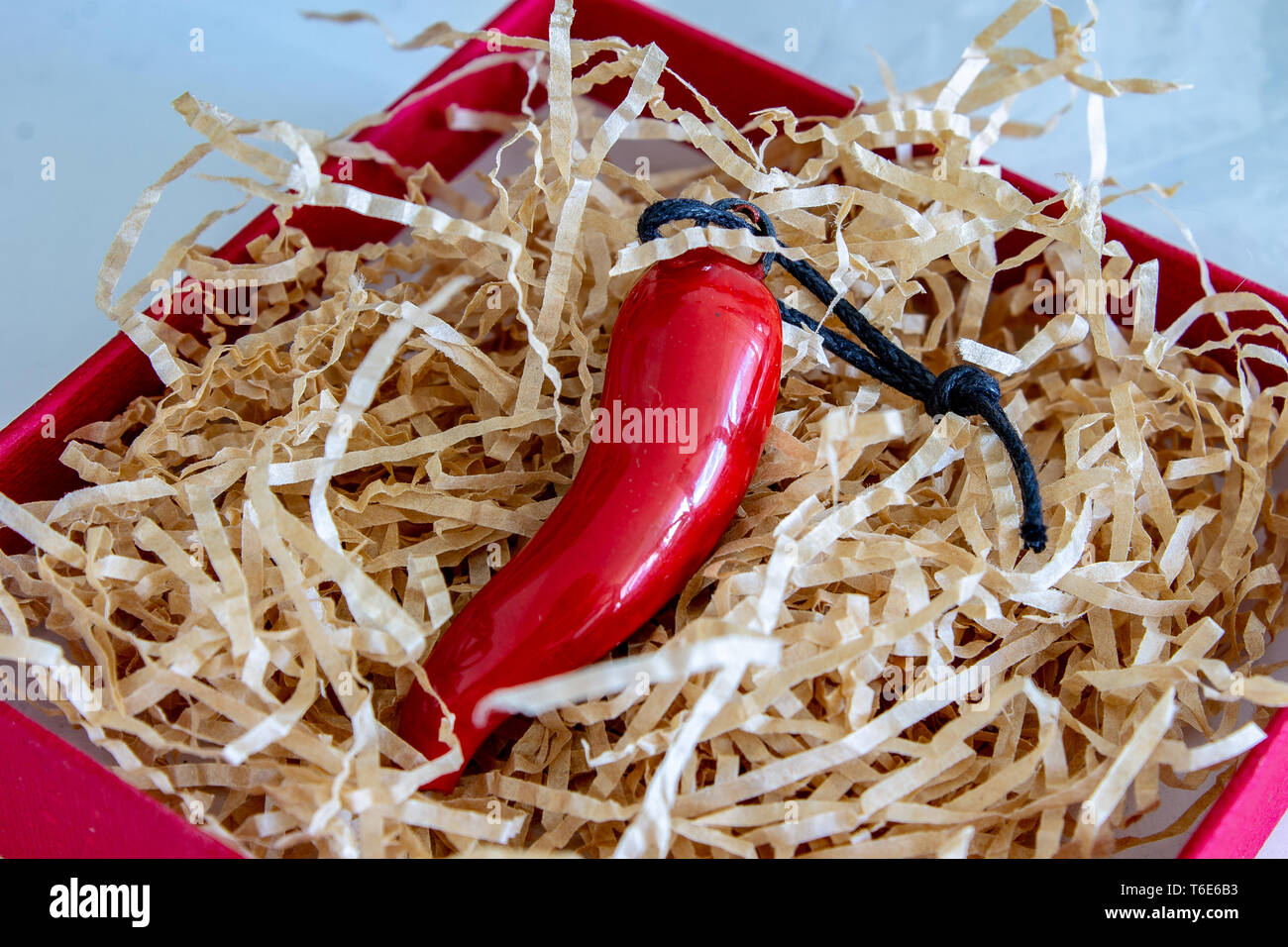 Rom Italien. Lucky Horn, typisch lucky Objekt der neapolitanischen Tradition. Stockfoto