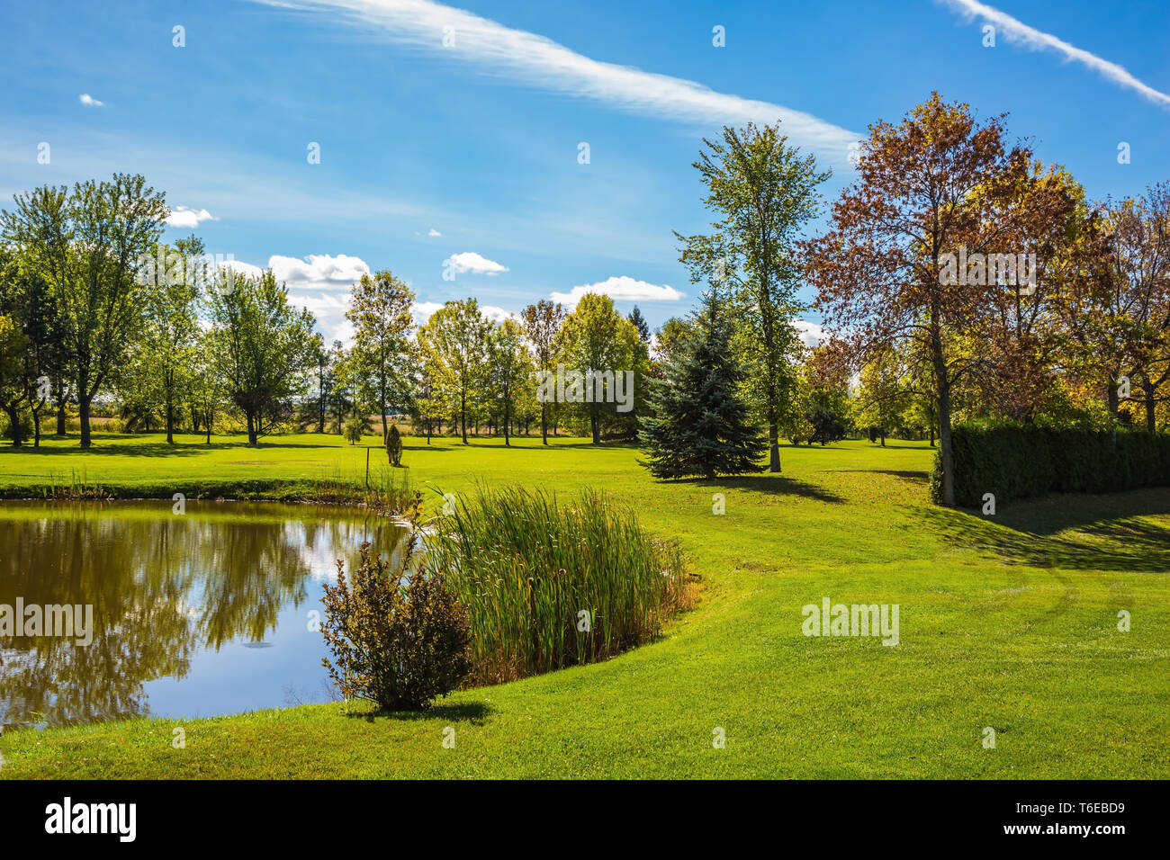 Golf Club in Kanada Stockfoto