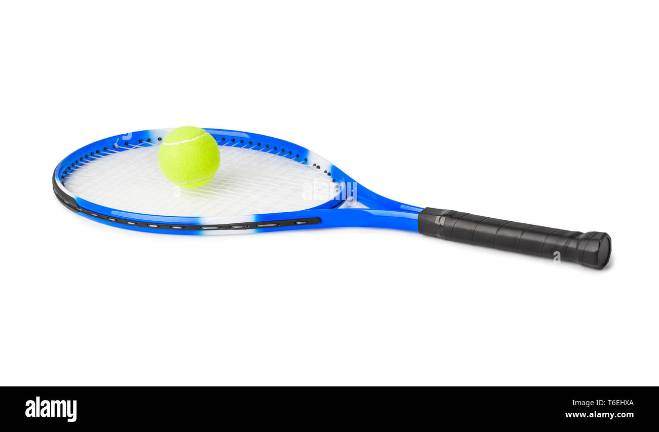Ein Tennisschläger Und Ein Ball Kosten 1 10 www.alamy.de