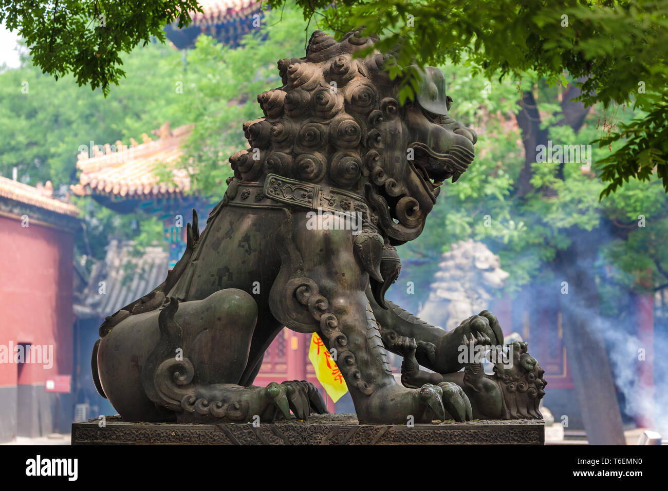 Lama Yonghe Tempel in Peking, China Stockfoto