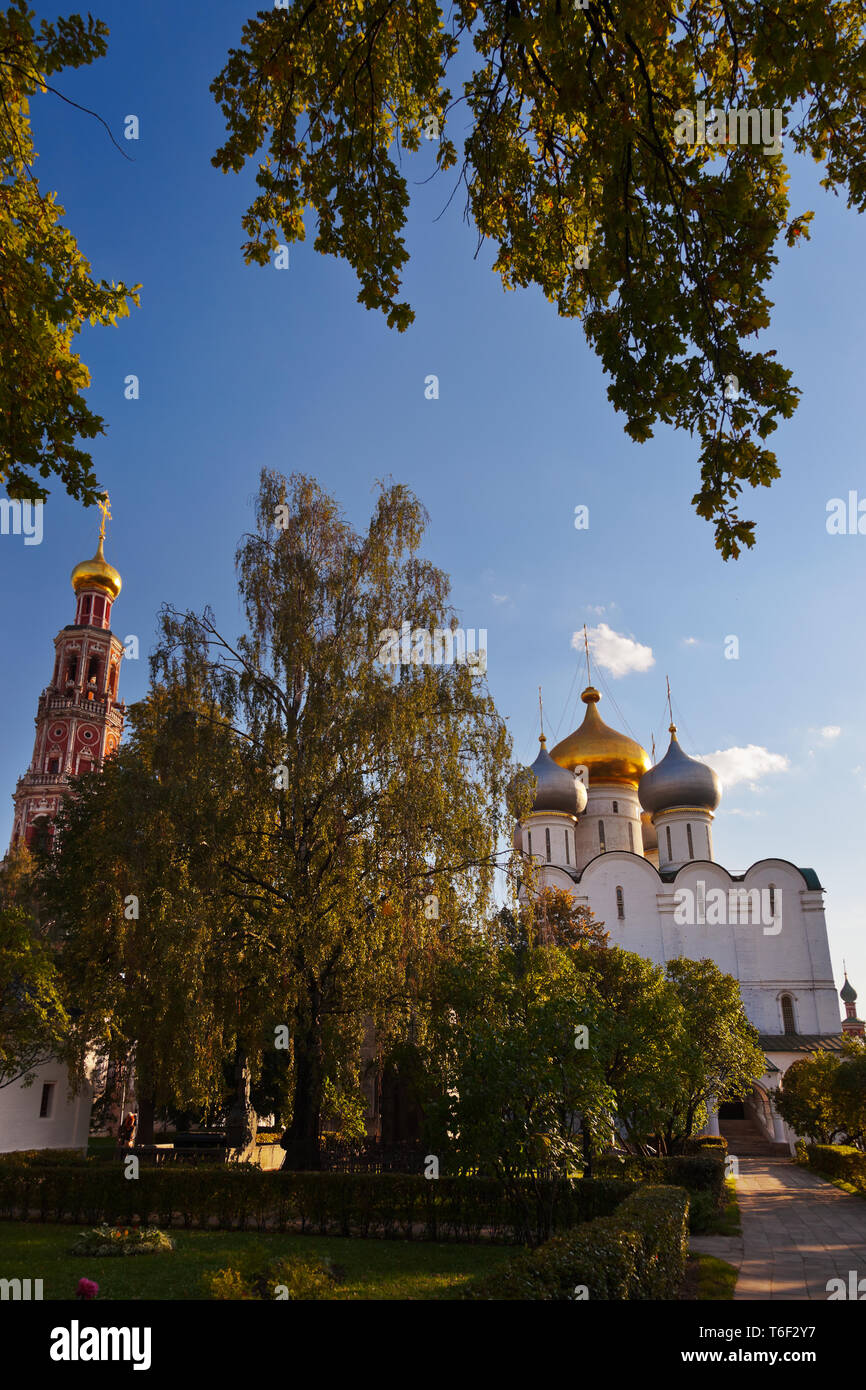 Novodevichiy Convent in Moskau, Russland Stockfoto