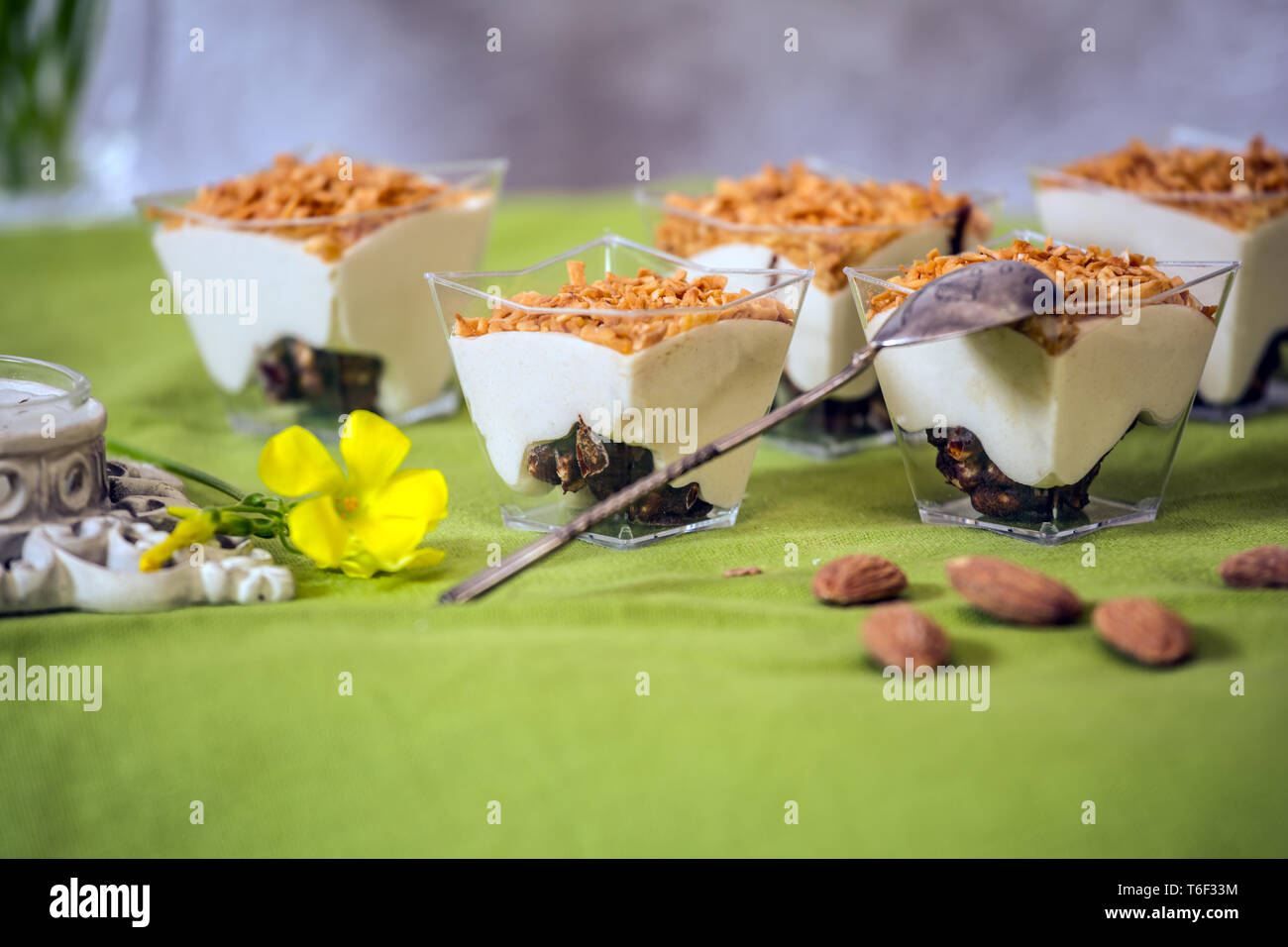 Süße mousse Halva Stockfoto