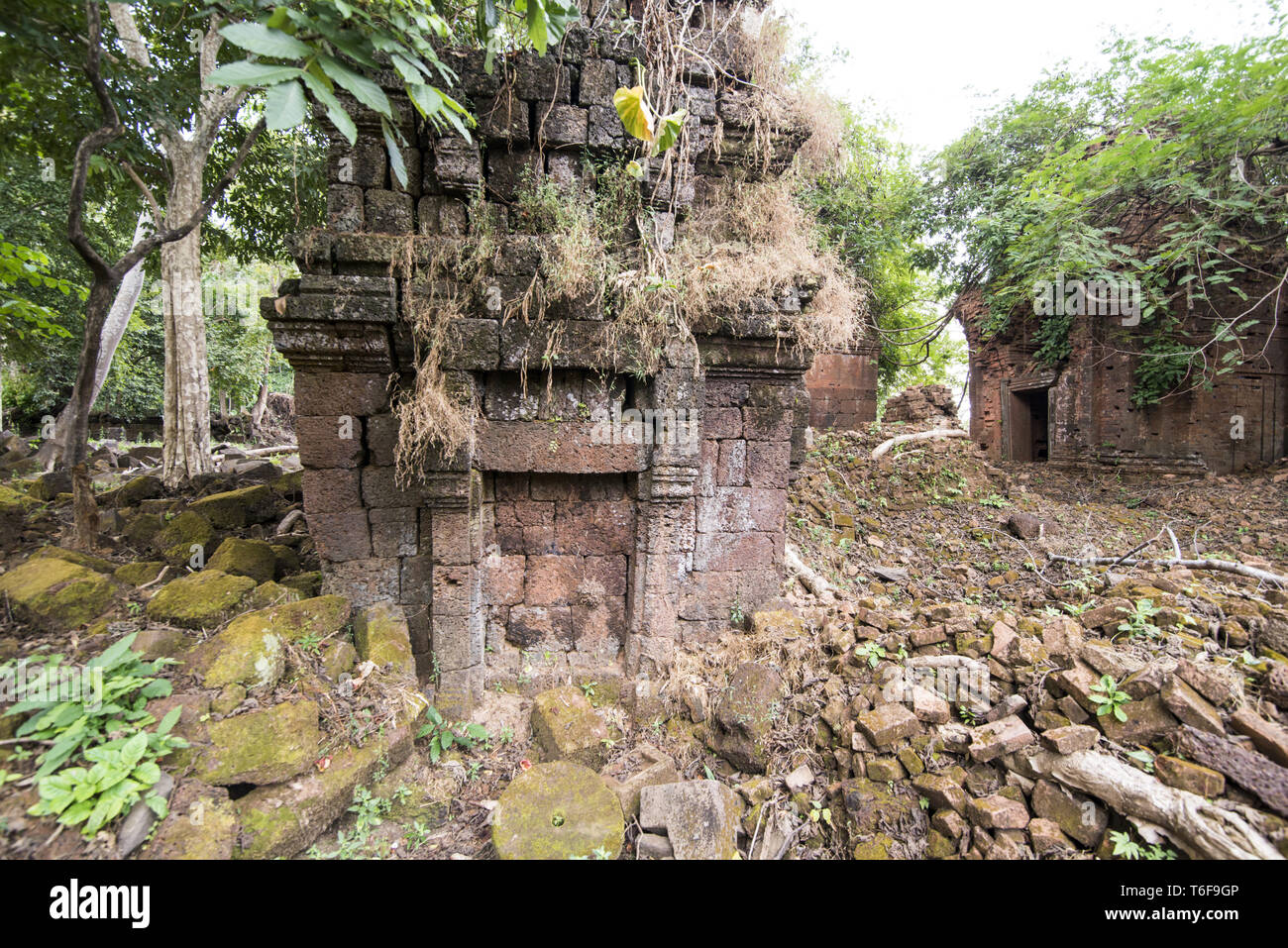 Kambodscha SRA EM PRASAT NEAK BUOS KHMER TEMPEL Stockfoto