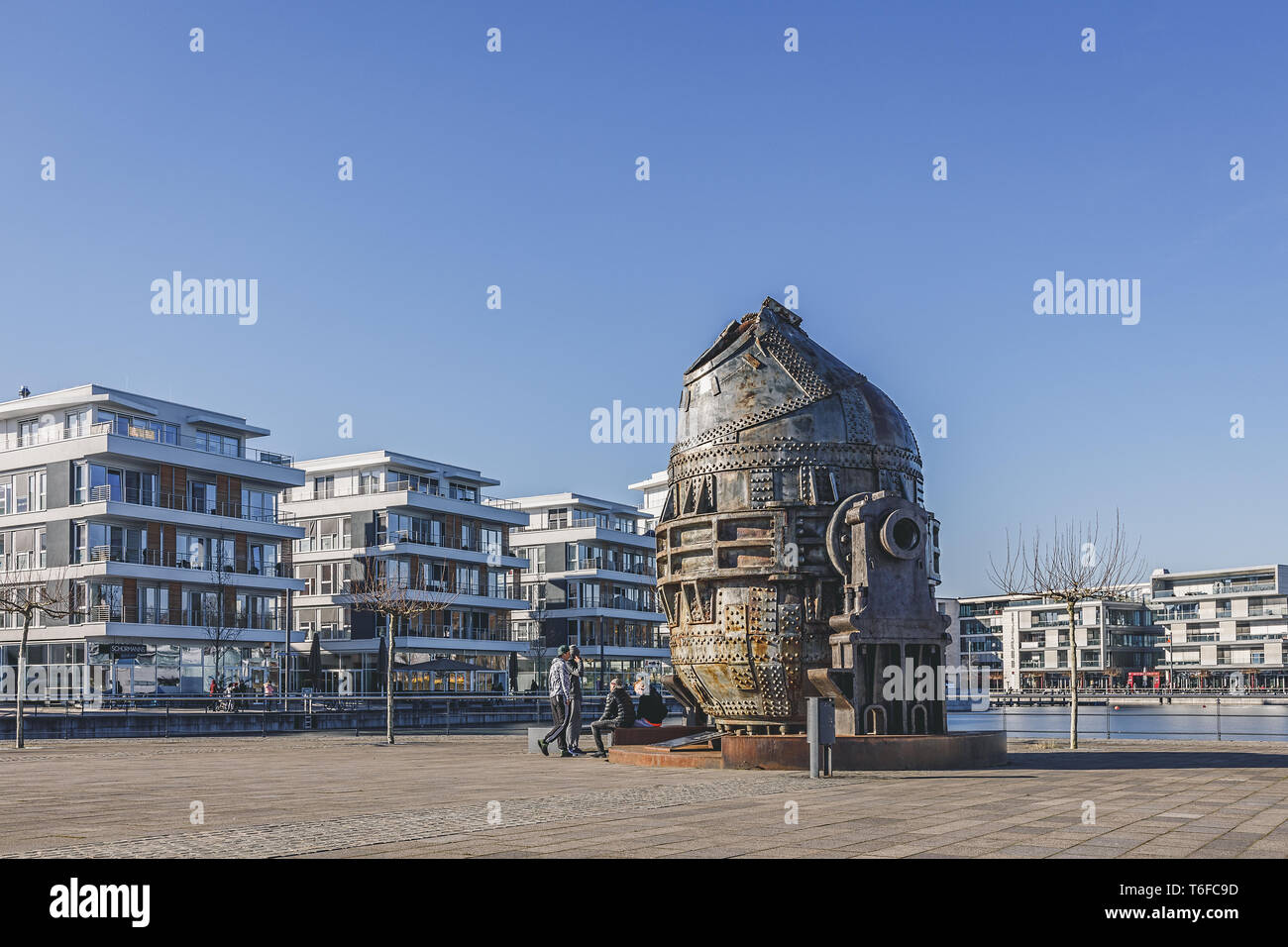 Thomas Umrichter am Phönixsee in Dortmund / Deutschland Stockfoto