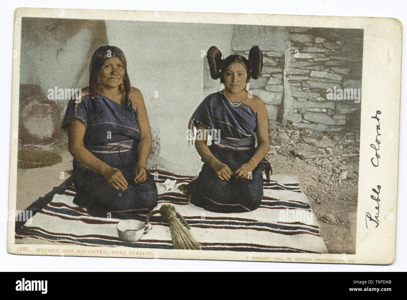 Mexiko Ansichtskarte Indianer bei einer Zeremonie 