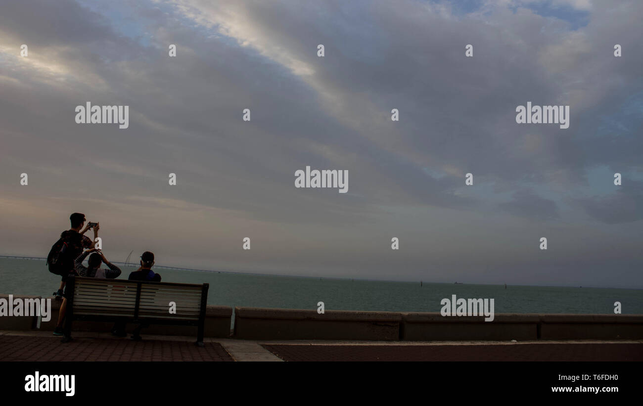 Kuwait anzeigen Deck Stockfoto