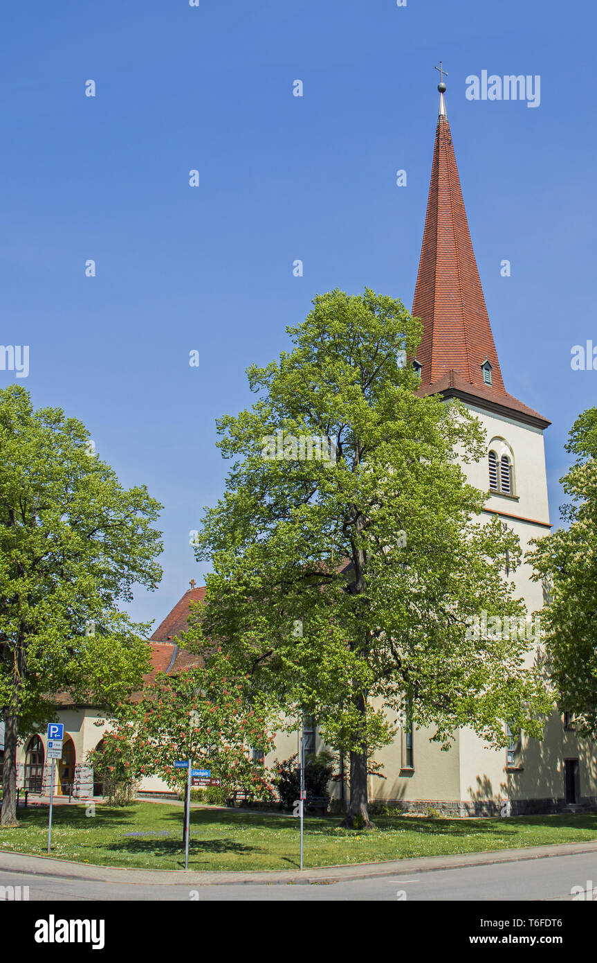 Evangelische Kirche Bad Krozingen, 'Christuskirche' Stockfoto
