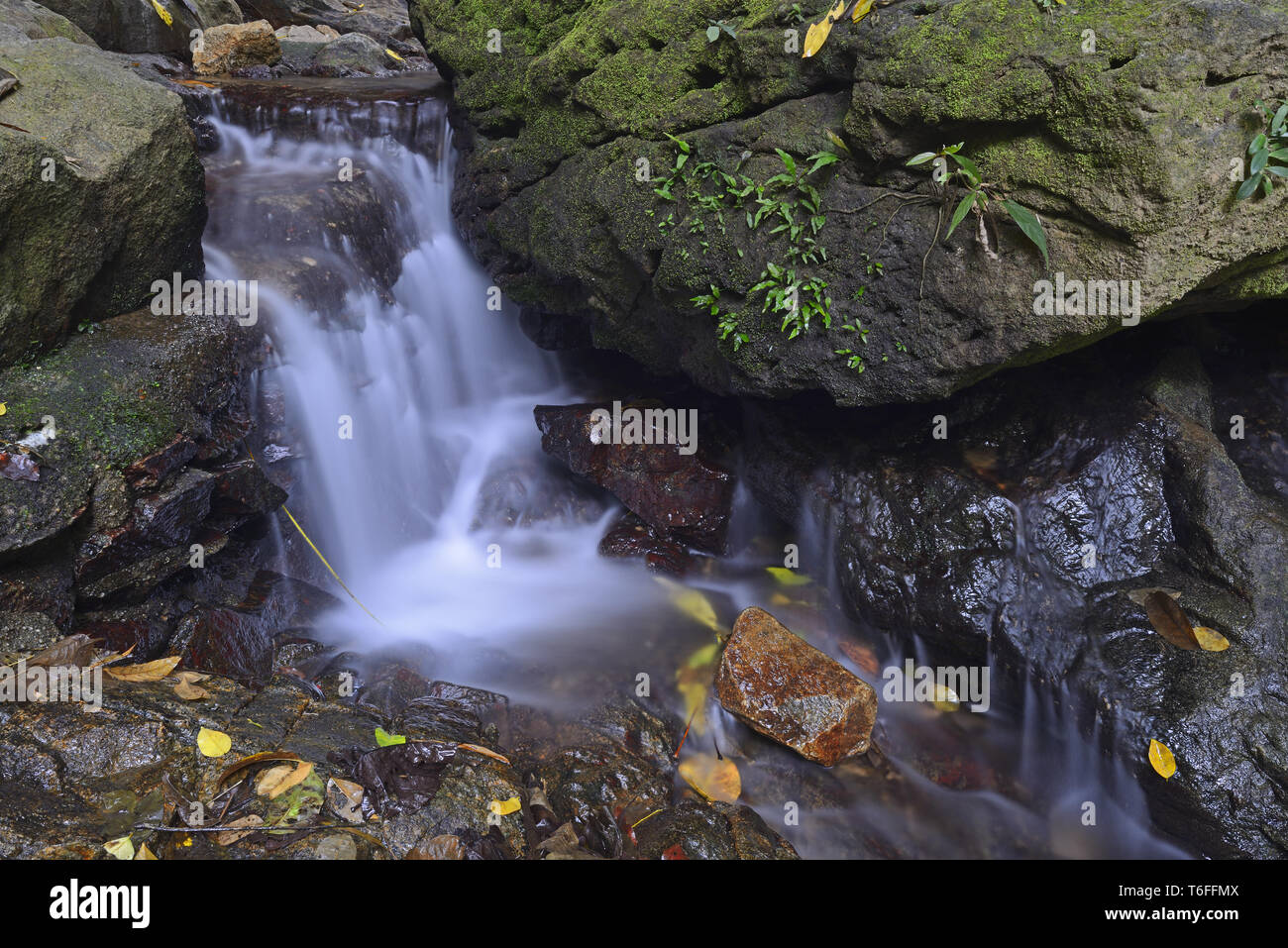 Wasserfall in Phuket, Thailand Stockfoto