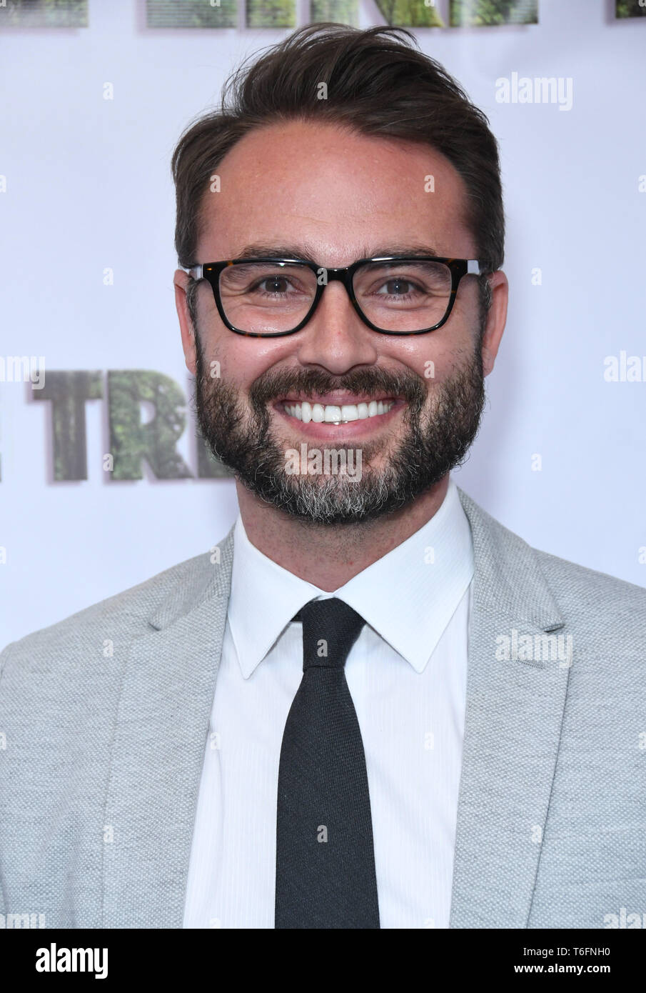 April 30, 2019 - Westwood, Kalifornien, USA - 30. April 2019 - Westwood, Kalifornien - Justin Smith. ' ' Wie Bäume" Los Angeles Premiere im Regent Sehenswürdigkeit Theater statt. Photo Credit: Birdie Thompson/AdMedia (Credit Bild: © Birdie Thompson/AdMedia über ZUMA Draht) Stockfoto