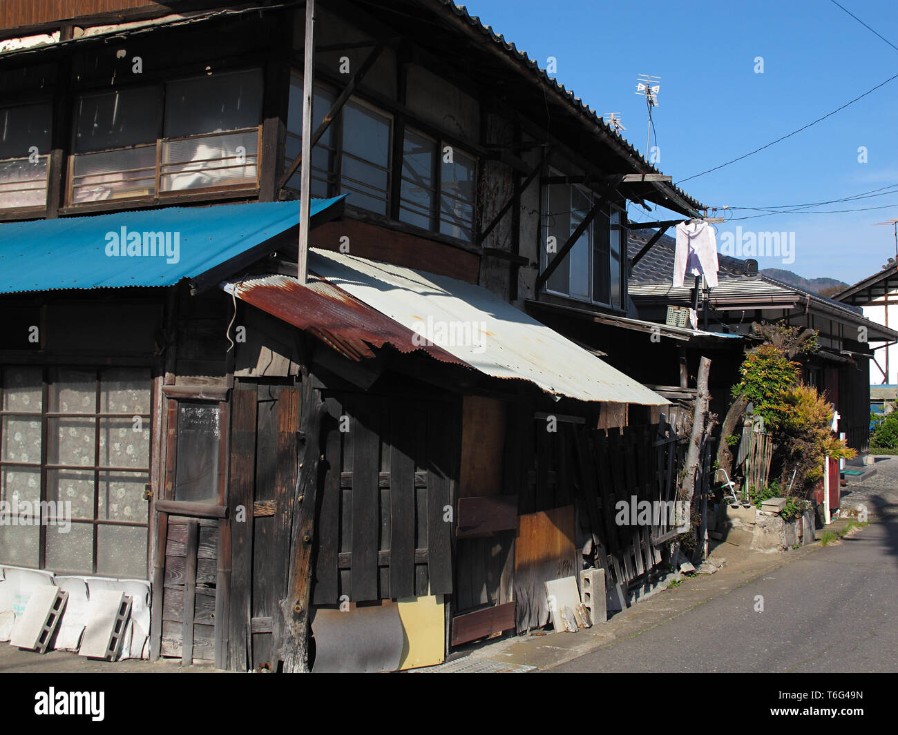 Gebäude in Saku, Japan Stockfoto