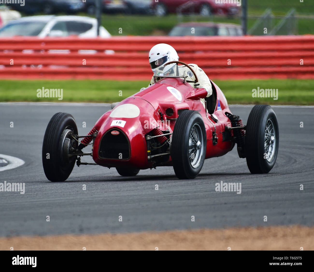 Max Sowerby, CDL Chorlton Spezielle, Amschel Rothschild, Patrick Lindsay Memorial Trophy, pre-1961 Rennwagen, VSCC, Formel Vintage, Silverstone, noch Stockfoto