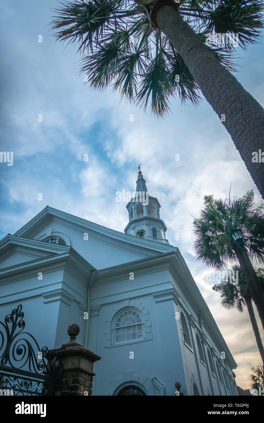 Charleston South Carolina historische Architektur Stockfoto