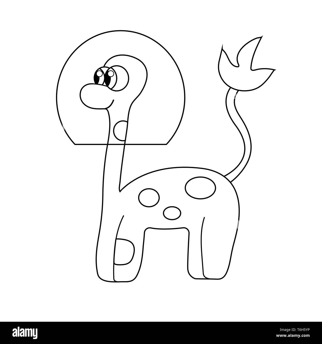 Alien Dinosaurier im Raum niedlich. Lieferbar Abbildung: Stock Vektor