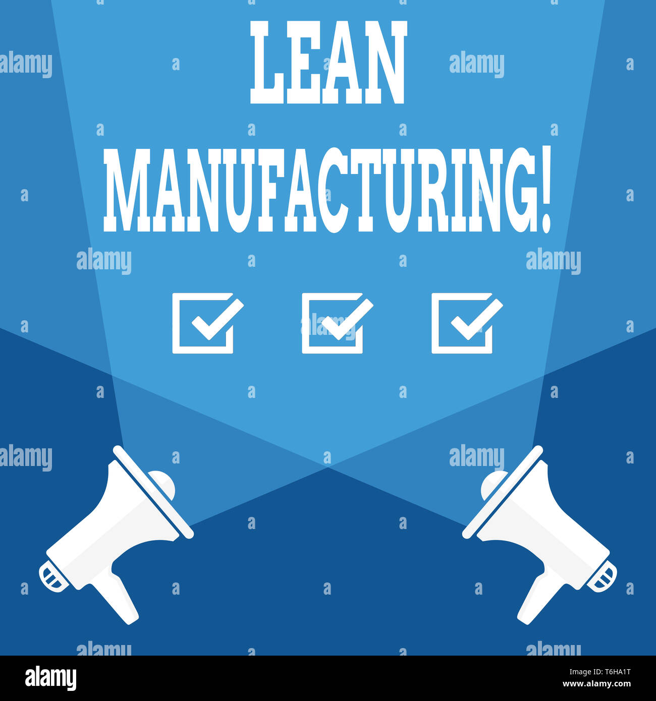 Wort schreiben Text Lean Manufacturing. Business foto Präsentation konzentrieren sich auf die Minimierung von Abfällen innerhalb von analysisufacturing Systeme leer Doppel Spotlight Cri Stockfoto