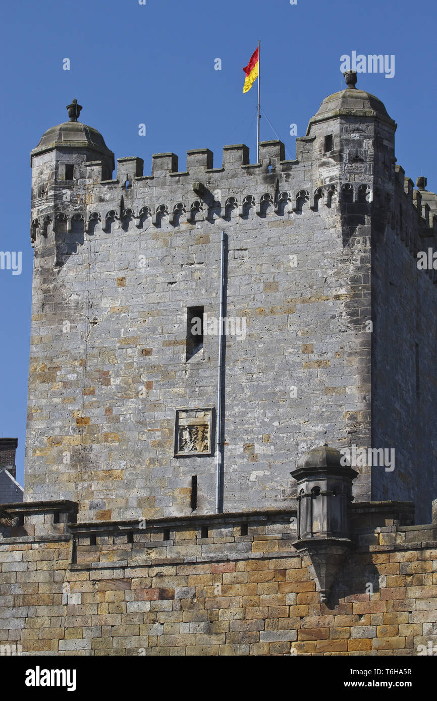 Pulverturm Burg Bentheim Stockfoto