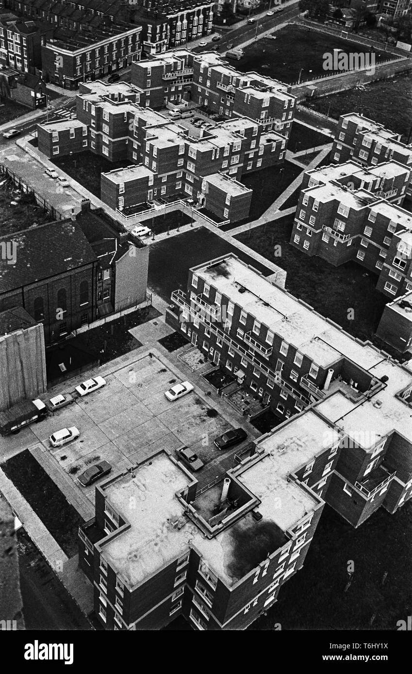 13/25 Tower Hamlets Bethnal Green Mansford St, maisonetten von Charles Dickens House 1977 Stockfoto