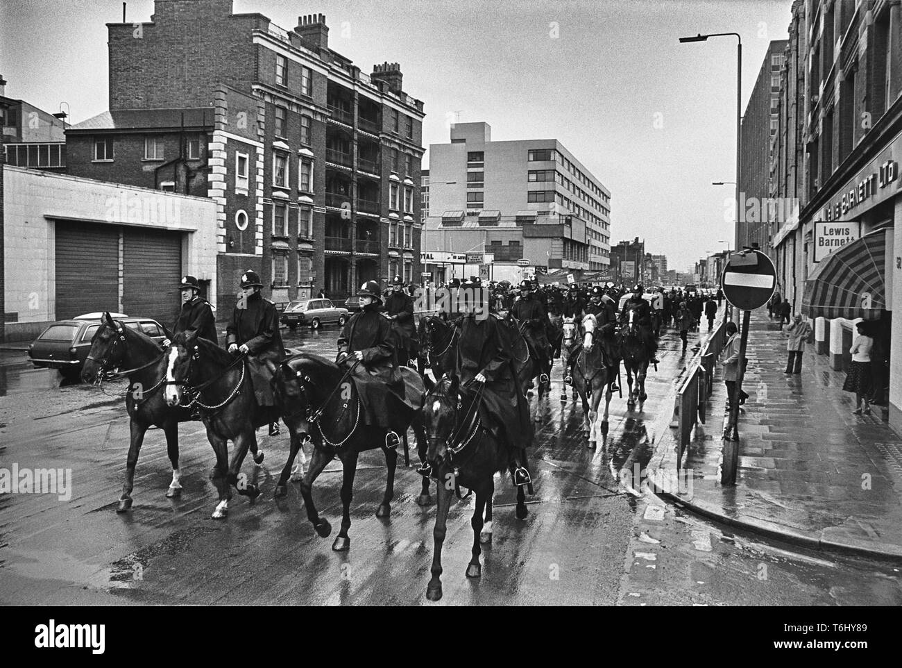 66/17 Tower Hamlets Whitechapel Altab Ali März 1978 Stockfoto