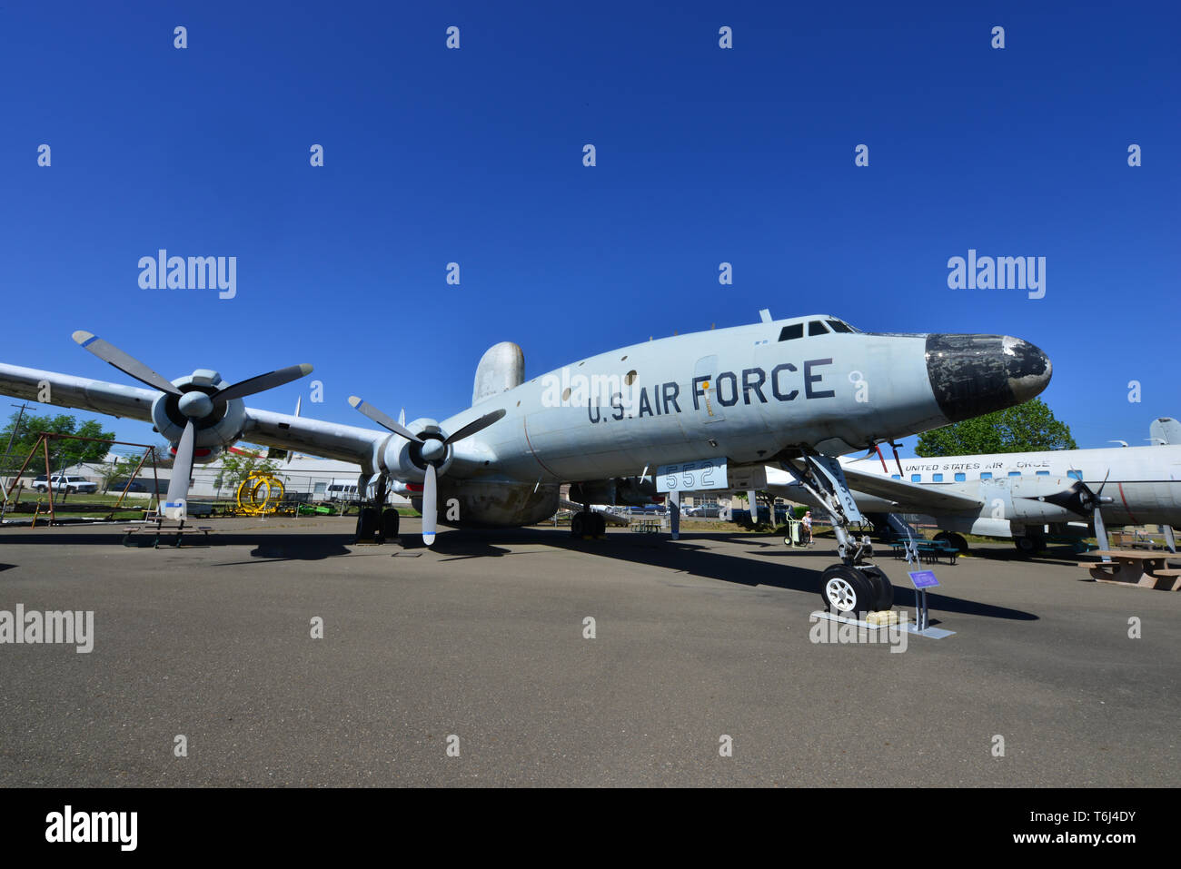 Lockheed Constellation. Stockfoto