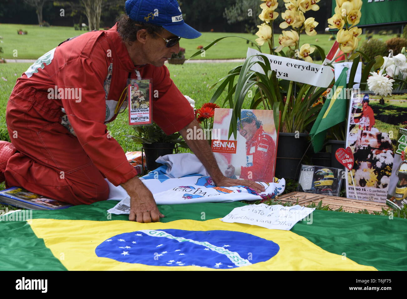 Grab ayrton senna -Fotos und -Bildmaterial in hoher Auflösung – Alamy